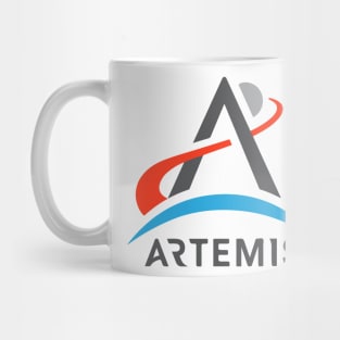 NASA Artemis missions to the moon. Mug